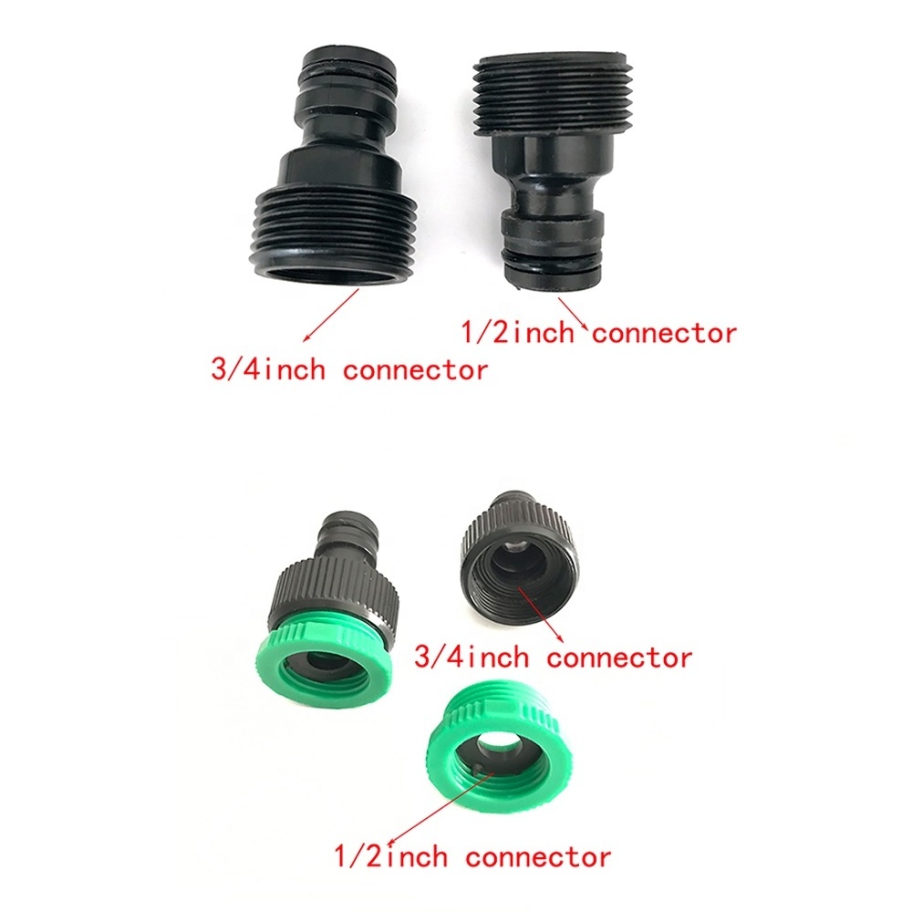 1/2 '' Inch Quick Coupling Joint Quick Faucet Kit Plastic Garden Hose connectors