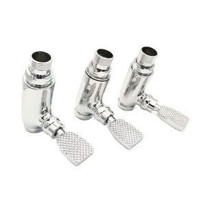 copper Vertical Pedal Flush Valve 3/4in 1inch Toilet Faucet Heighten Pedal Time Delay Valve foot pedal toilet flush valve