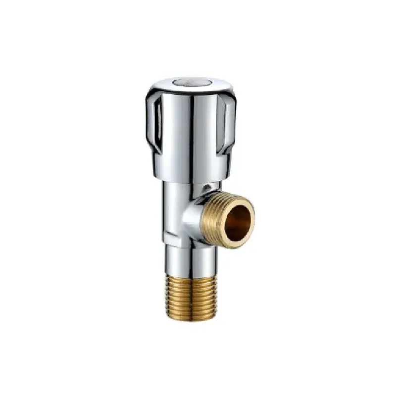 Copper Angle Valve Thicken Cold Hot Water Domestic Water Heater Triangle Valve 1/2in Toilet Bowl Faucet Explosion-proof Valve