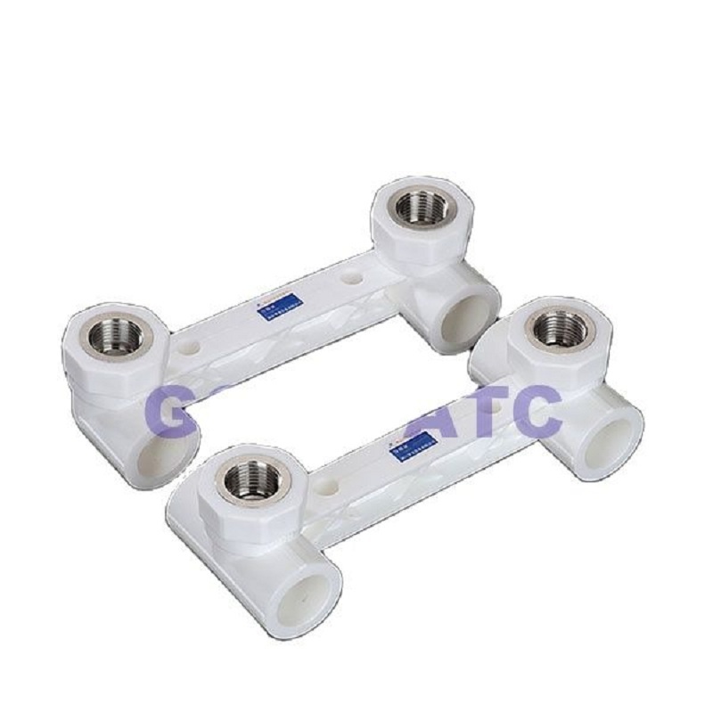 PPR Environmentally friendly and durable water pipe fittings Double elbow / tee fittings Shower faucet connector Thicken