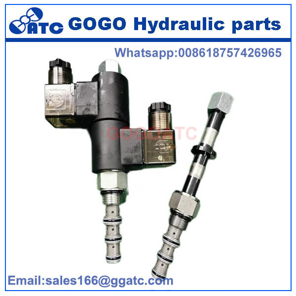 SV08-47C three-position four-way solenoid valve LSV08-34C hydraulic cartridge DHF08-340 construction machinery parts