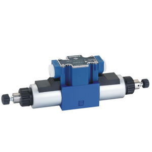 4WE6 Series two-way Solenoid Directional Valves with self-locking emergency push rod