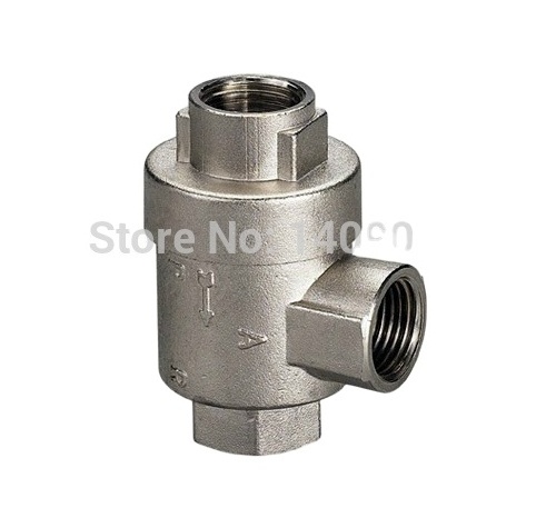 GOGO Pneumatic one way brass gas air Quick exhaust valve BQE-01/02/03/04 thread 1/8