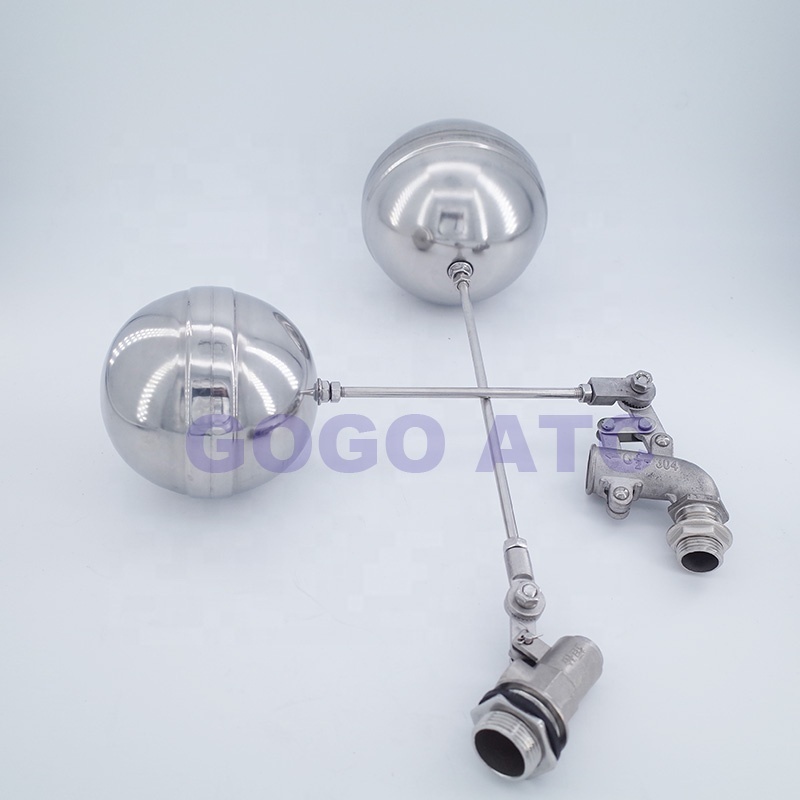 High quality stainless steel float valves for water tanks stainless steel float valve