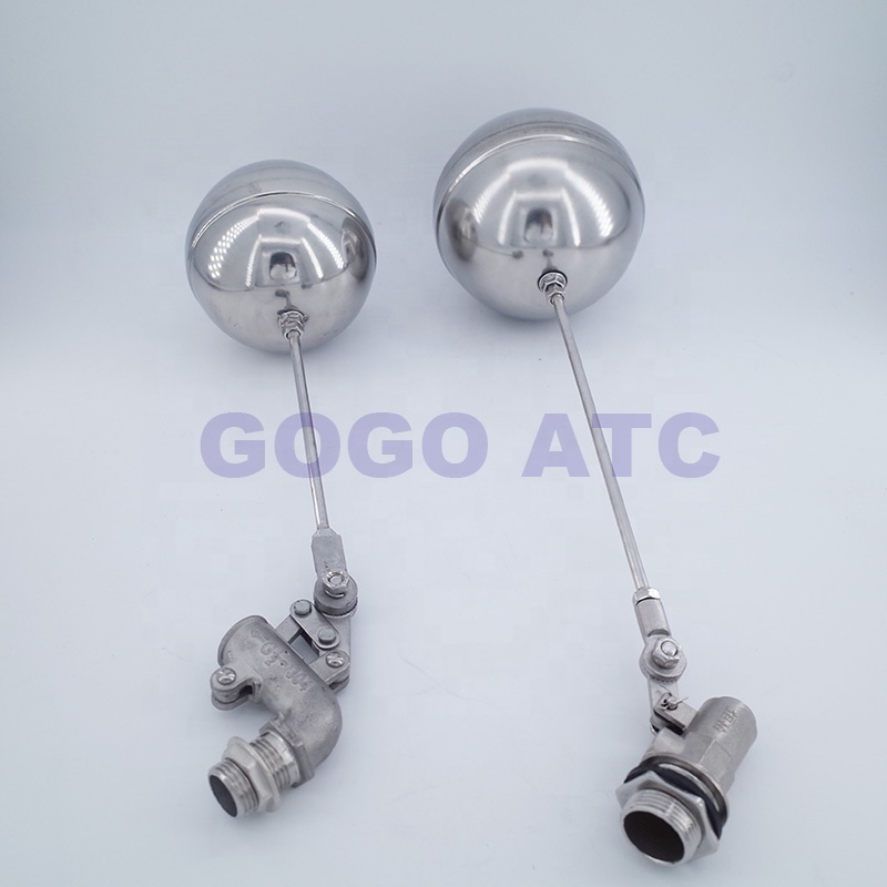 High quality stainless steel float valves for water tanks stainless steel float valve