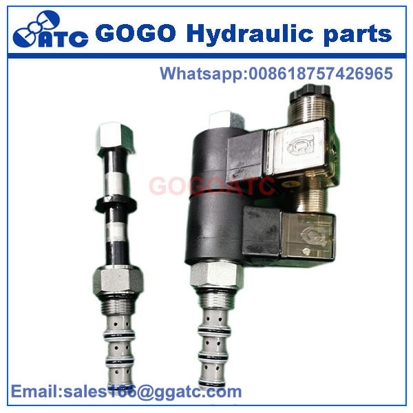 SV08-47C three-position four-way solenoid valve LSV08-34C hydraulic cartridge DHF08-340 construction machinery parts