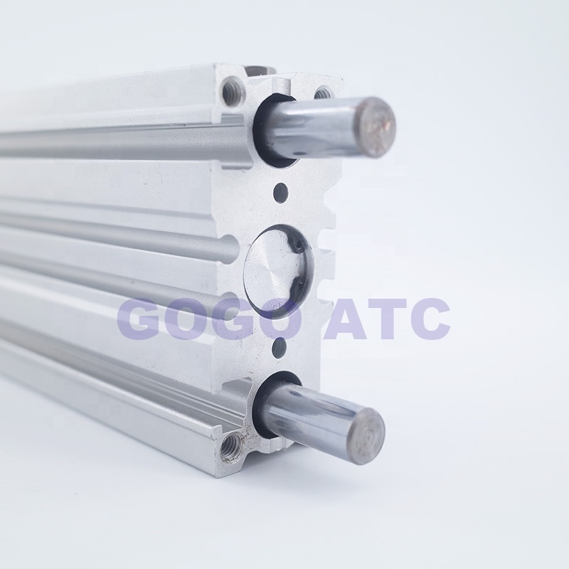 GOGO ATC Bore 20mm stroke 75/100/125mm compact guide cylinder MGPM Slide bearing/MGPL Ball bushing smc type linear actuator