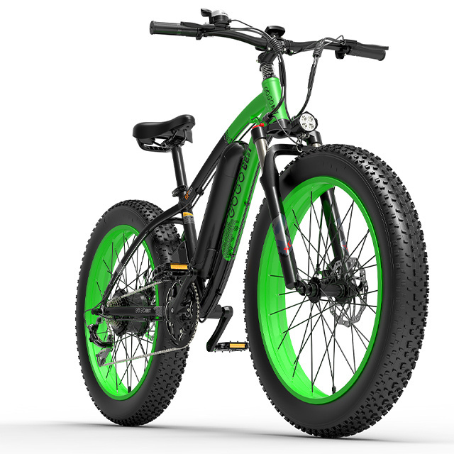 High Power GF600 Electric Full Suspension Mountain Ebike Moped 48v 1000W Dual Motor Electric Dirt Off Road Bicycle