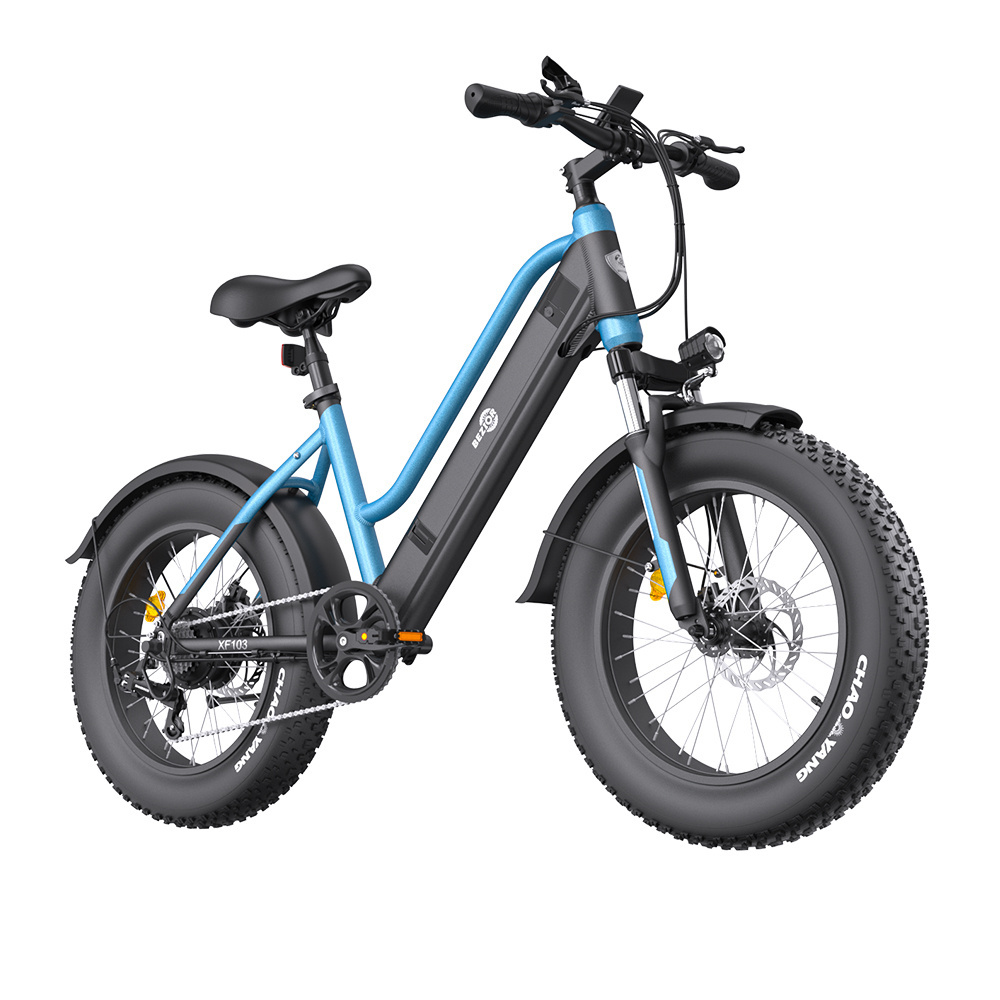 Long Range 36V 500W  Ebike 20 Inch Fat Tire Road Bicycle BEZIOR snow e bike Electric City Bike