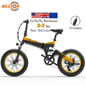 Bezior XF200 Electric Bike Conversion Kit 20*4.0inch Fat Tire Offroad Dirt Ebike 1000W Power Assisted Electric Mountain Bicycle