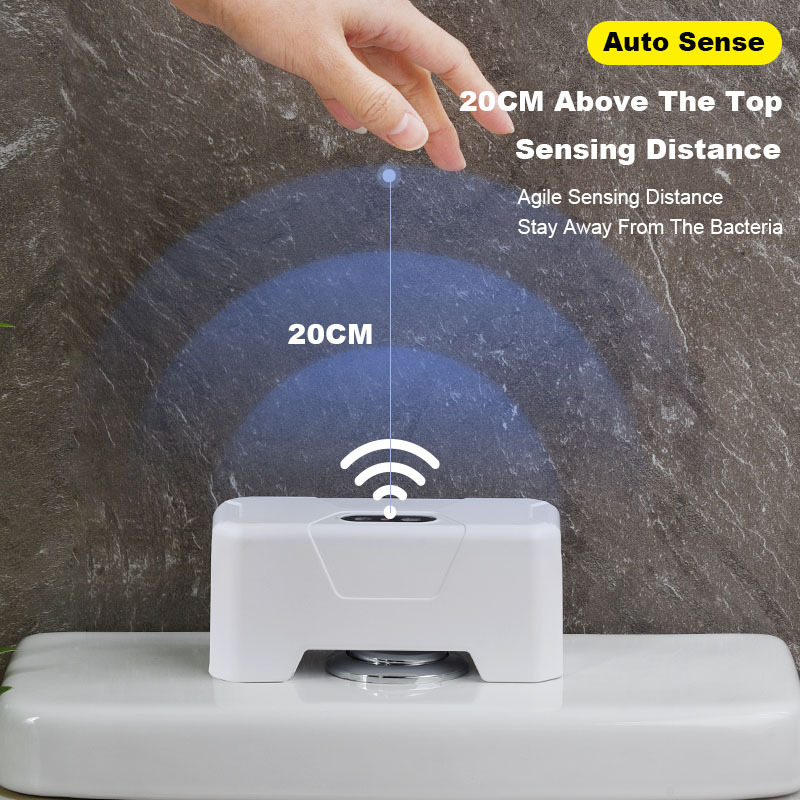 Toilet smart sensor flush home press toilet infrared sensor automatic flush accessories