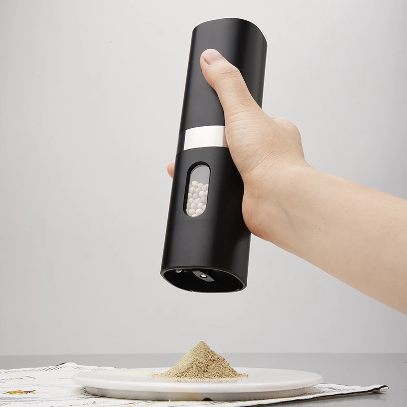 Electric Automatic Salt and Pepper Grinder Set Mill Refillable