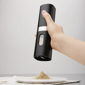 Electric Automatic Salt and Pepper Grinder Set Mill Refillable