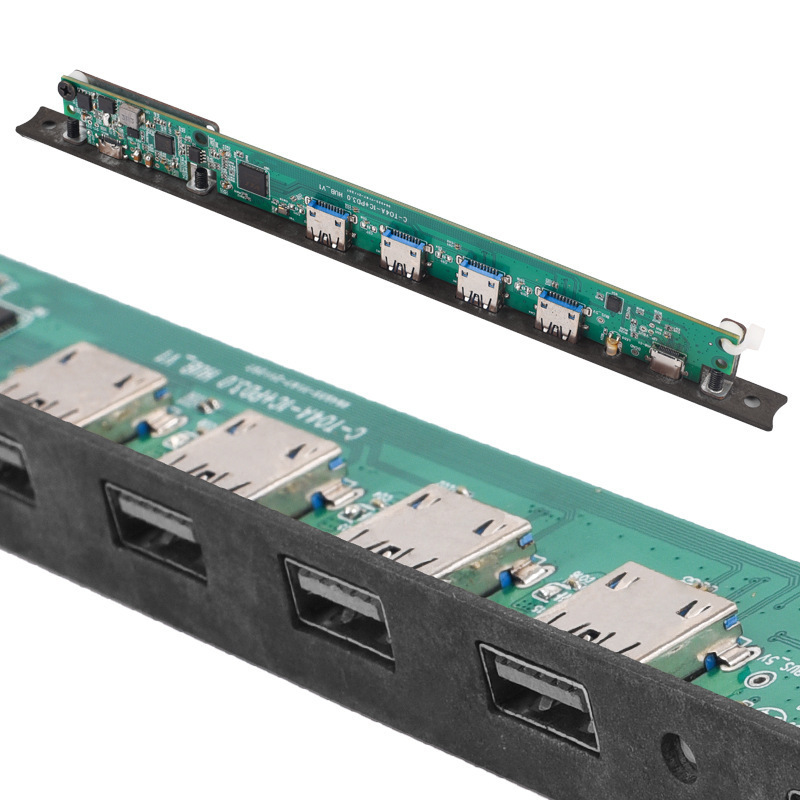 4 port embedded usb type c OTG hub board