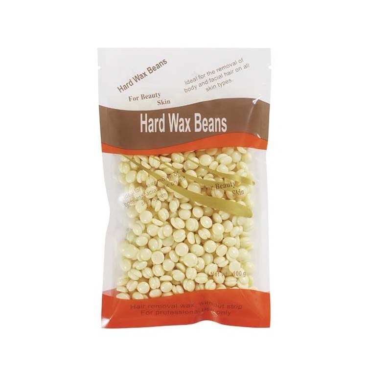 100G hard hair removal wax beans depilatory hot film waxing bikini leg body hair remover for women men