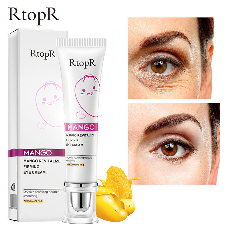 RtopR 15g magic eye cream skin moisturizing firming whitening anti aging dark circle fading day and night eye cream