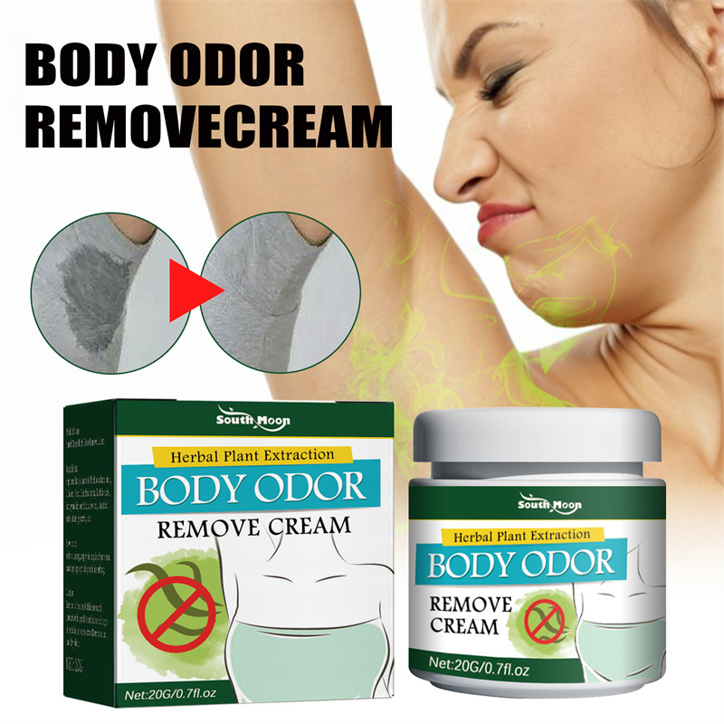 South moon 20g women body odor remover cream underarm natural deodorant antiperspirant for men