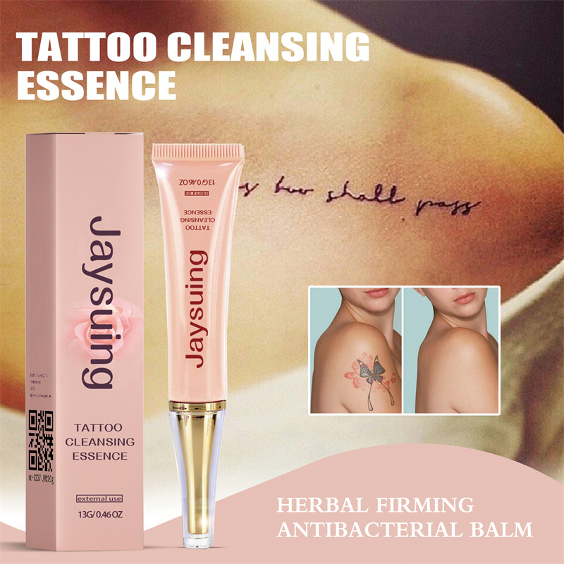 Jaysuing 13g tattoo cleansing essence herbal firming anti bacterial balm tattoo removal solution embroidery print removing cream