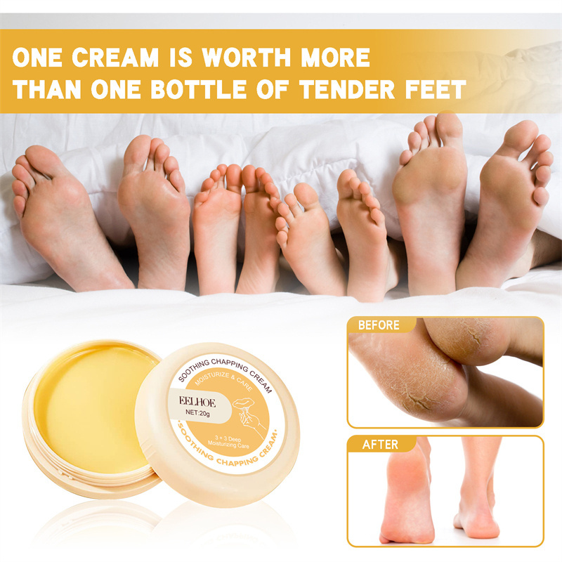 EELHOE 20g soothing chapping cream moisturizing softening smoothing anti crack foot cream