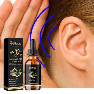 EELHOE 30ml hearing improving organic ear oil drops tinnitus deafness earache itching ear canal blockage treatment liquid