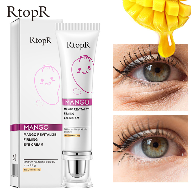 RtopR 15g magic eye cream skin moisturizing firming whitening anti aging dark circle fading day and night eye cream