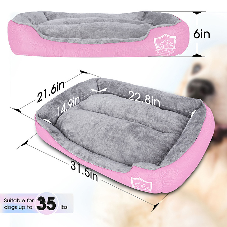 Removable small pet beds comfortable knitted cat and dog bed for pet relax