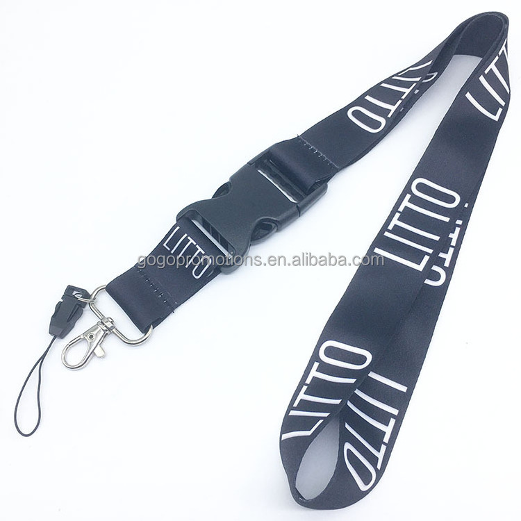 Promotion CUTE Lanyards with Card Holder Anime Personalized Polyester lanyard Id Card With Logo Custom