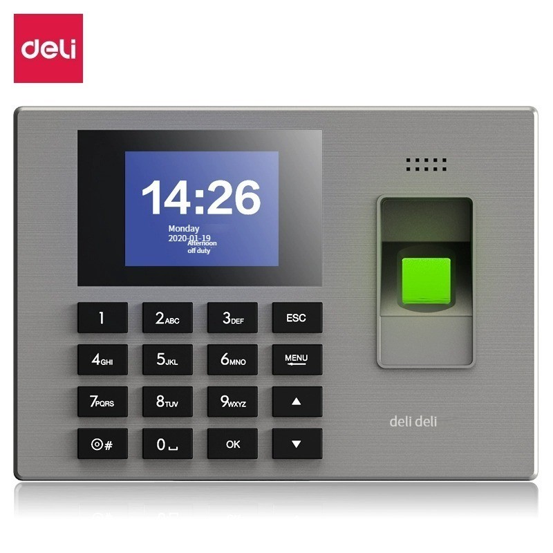 Deli DL-D6s multifunctional fingerprint check-in and attendance machine integrated fingerprint recognition device