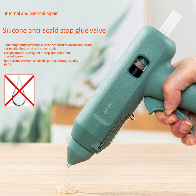 Deli 31402 High quality Hot Melt Glue Gun Handmade Children's Household Electrosol Stick