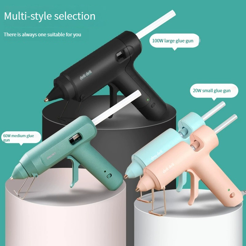 Deli 31402 High quality Hot Melt Glue Gun Handmade Children's Household Electrosol Stick