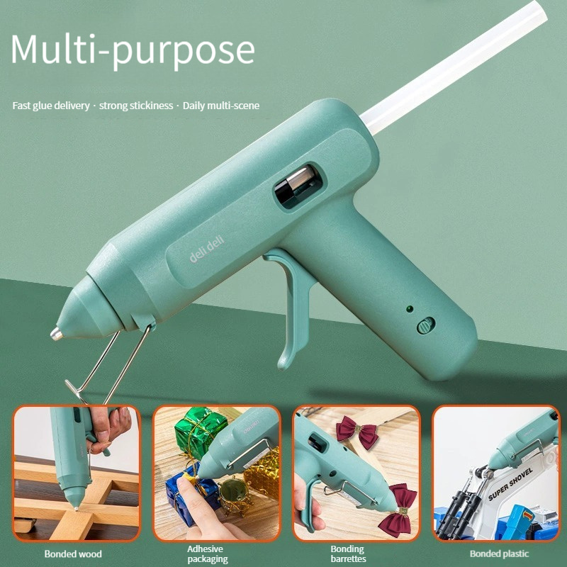 Deli 31402 High quality Hot Melt Glue Gun Handmade Children's Household Electrosol Stick