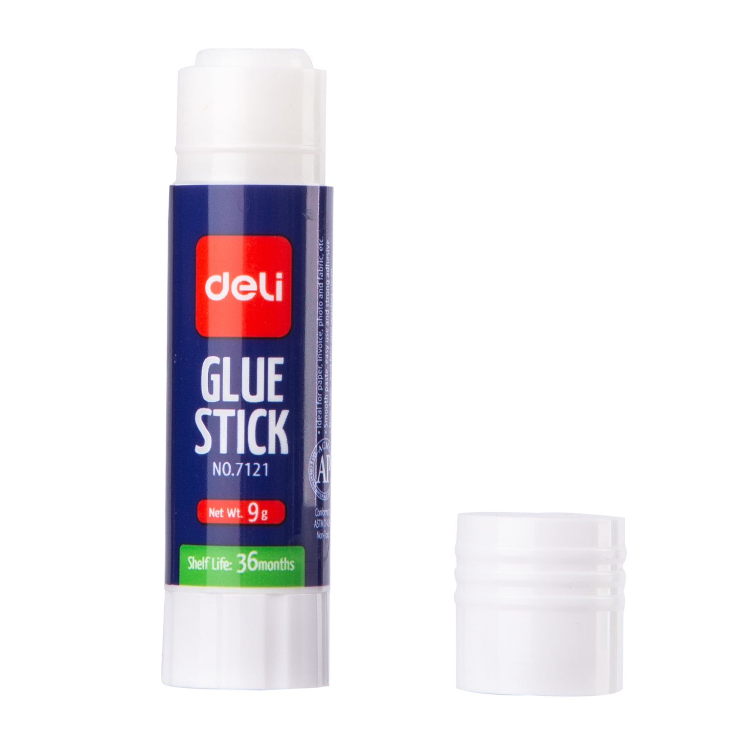 Deli E7121 glue stick solid glue children's handmade glue stationery supplies office financial documents high viscosity solid