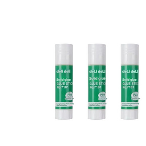 Deli 7101 Glue Stick Solid Glue S (9g) 3 Office Finance Super Glue Large Capacity High Viscosity Solid Stick Stationery