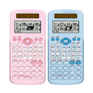 Deli  D991CN Function Calculator 498 scientific operation modes Scientific calculator for professional examination