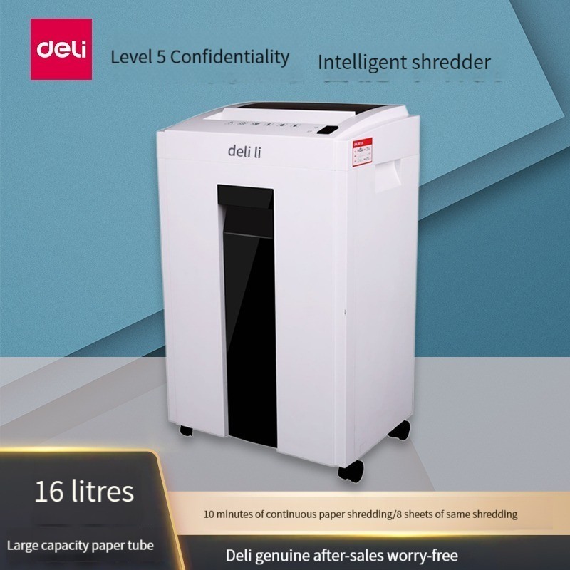 Deli T601 shredder home business office high power electric intelligent document automatic shredder