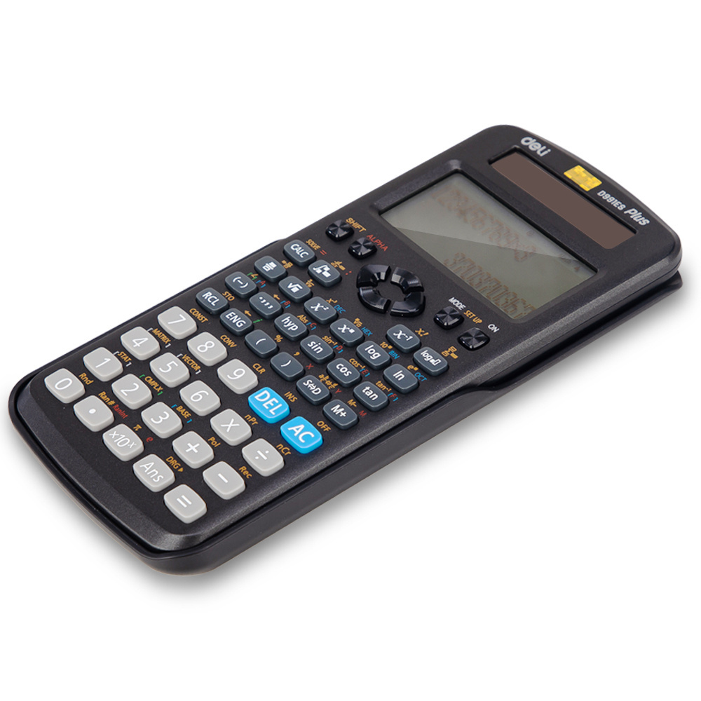 Deli 991ES Scientific Calculator 417 Function standard Engineer Calculators middle high school student supplies electronic calcu