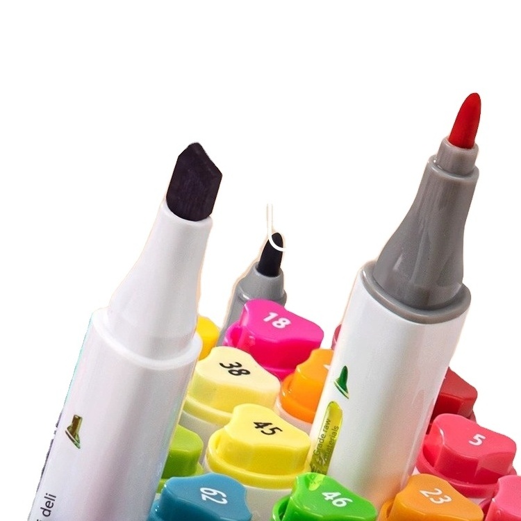 Deli  HM955-C color oil paint stick DIY painting kids oil paint stick set scraper tool crayons high quality