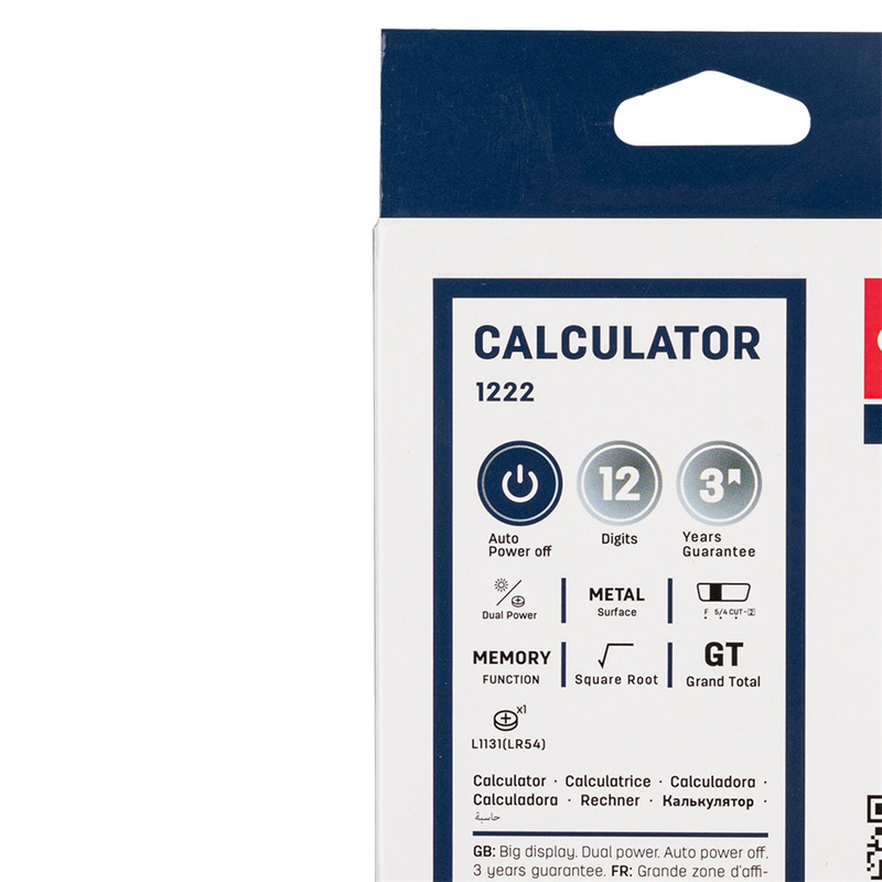 Deli E1222 Desktop Calculator Multipurpose Durable Calculator