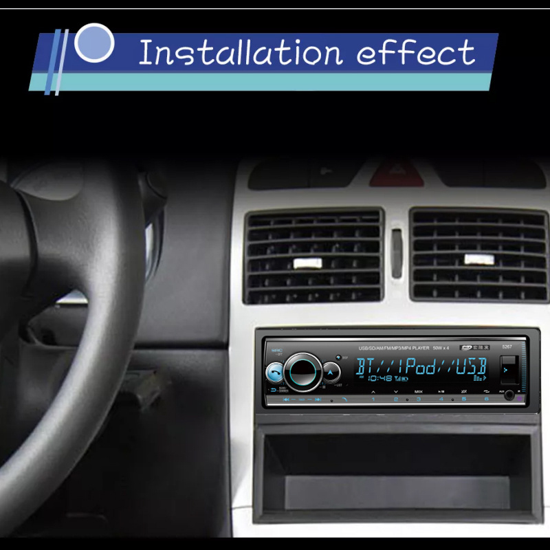 Support Bass/Treble/Balance/Fader Customization car sterio system stereo auto electronics car radio music system for car