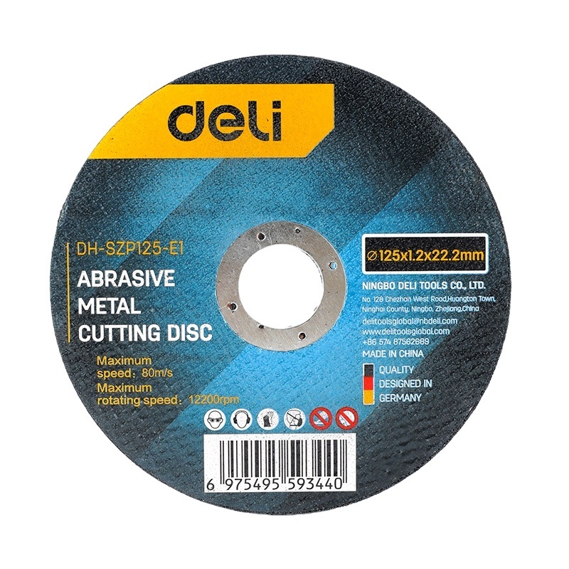 High quality EDH-SZP125-E1 #Abrasive metal cutting disc #125mmX1.2mmX22.2mm #BLACK