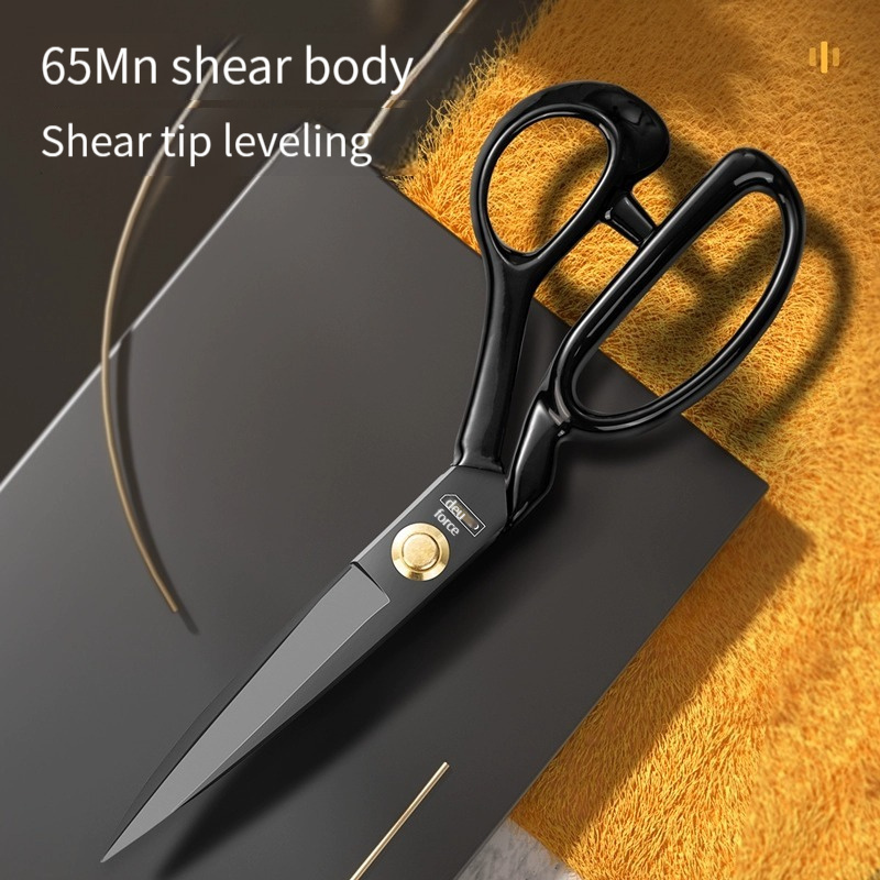 Deli DL358029 Tools 9 inch garment tailor special hand cutting household fabric large sewing large scissors