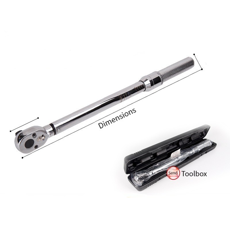 HIgh quality Deli  DLYN-20100 Preset Torque Wrench, Adjustable Auto Repair Tool, Tire Spark Plug Torque Wrench