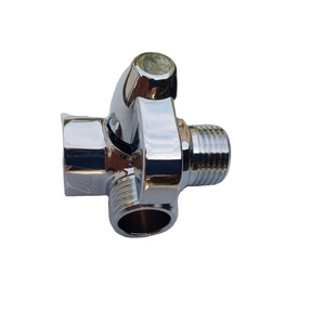 Wholesale Supply for Premium Chrome Finished Water Diverter for Shower Hose Connecting from US Manufacturer at Best Prices