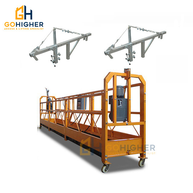 construction wall gondola electric suspended hanging zlp 630 usa zlp630 ponteggi electric scaffolding china