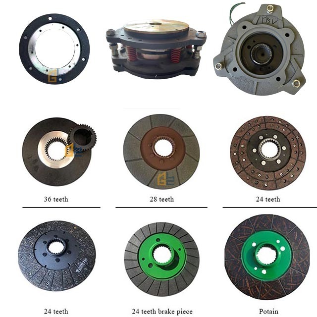 tower crane spare parts brake disc liner 280mm 250mm motor 515kw hoisting motor brake discslewing brake disc