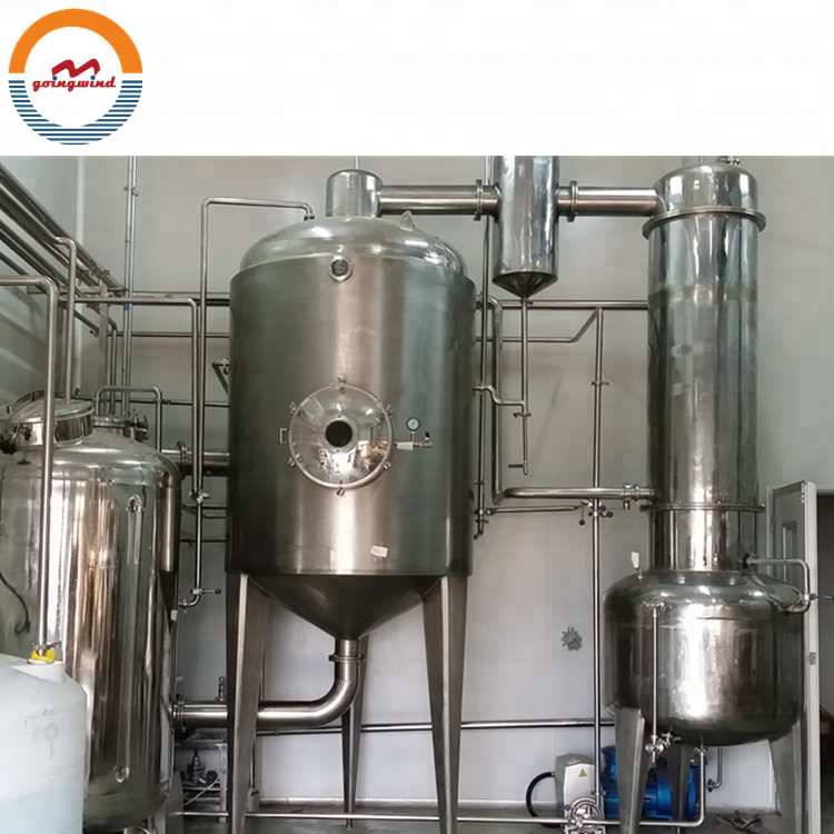 Dates syrup vacuum evaporator concentrator date syrup maple concentrate evaporation concentrating making machine price for sale