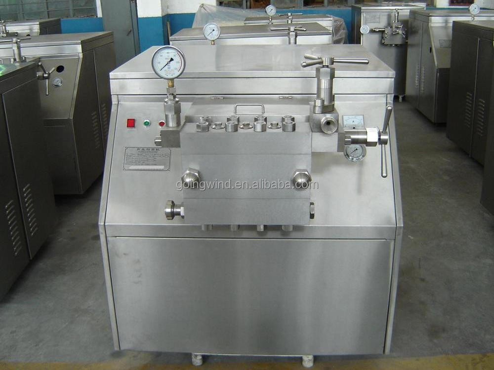 Automatic 1000l 2000l 3000l h milk homogenizer machine auto 3000l/h high pressure dairy juice homogenizer cheap price for sale