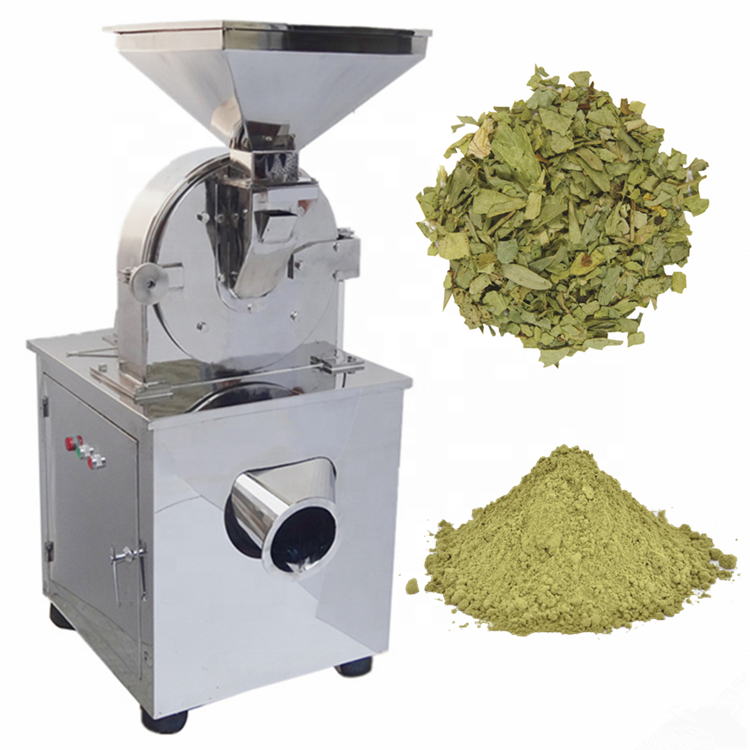 Automatic commercial tea leaf powder grinding milling machine industrial dry tea leaves herbal electric grinder mill cheap price