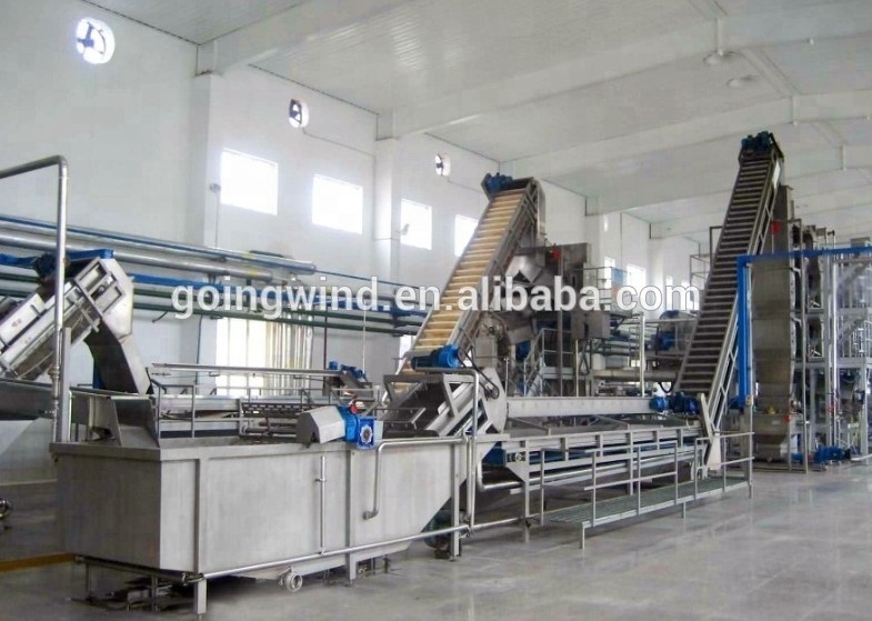 Automatic tomato puree production line auto tomato puree processing plant equipment factory manufacturing making machines price