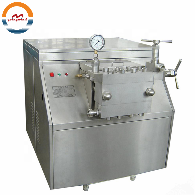 Automatic 1000l 2000l 3000l h milk homogenizer machine auto 3000l/h high pressure dairy juice homogenizer cheap price for sale